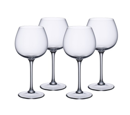 Set 4 pahare vin rosu Villeroy & Boch Purismo Wine Goblet 208mm  0 55 litri