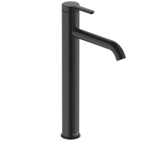 Baterie lavoar Duravit C.1 XL 230  fara ventil  negru mat