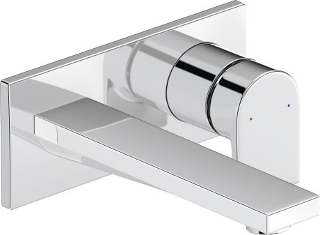 Baterie lavoar Duravit Tulum by Starck de perete  171mm  necesita corp ingropat  crom