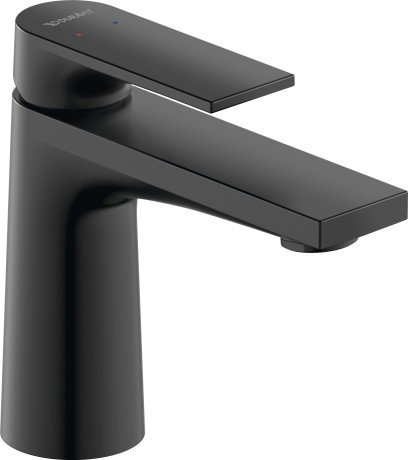Baterie lavoar Duravit Tulum by Starck S  140mm  fara ventil  negru mat