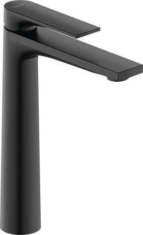 Baterie lavoar Duravit Tulum by Starck XL  265mm  fara ventil  negru mat