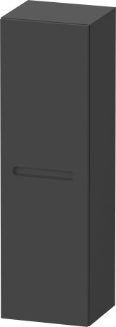 Dulap suspendat Duravit No.1 cu 1 usa balamale stanga  40x132x36cm  grafit mat décor