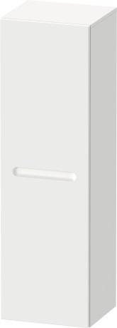 Dulap suspendat Duravit No.1 cu 1 usa balamale dreapta  40x132x36cm  alb mat décor