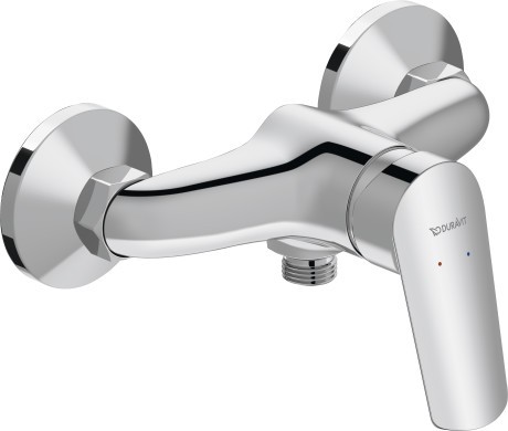 Baterie dus Duravit No.1  crom