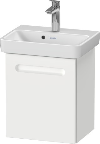 Dulap baza Duravit No.1 cu o usa balamale stanga  390x346mm  alb mat décor