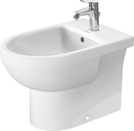 Bideu Duravit No.1 back-to-wall  37x57cm  alb