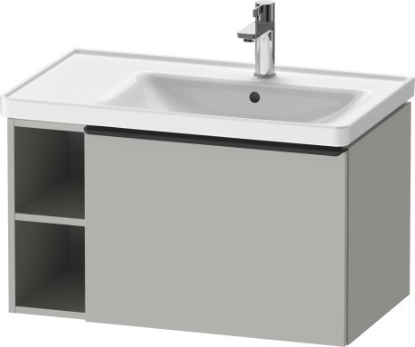 Dulap baza suspendat Duravit D-Neo cu un sertar  784x452mm  gri mat decor
