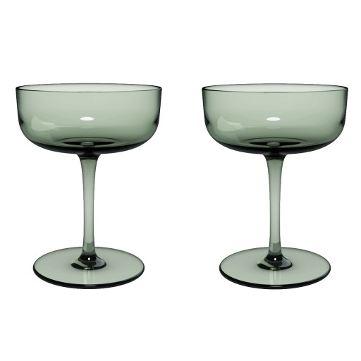 Set pahare sampanie like. by Villeroy & Boch Like Sage Coupe  2 piese