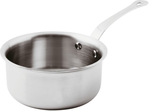 Cratita cu coada Paderno seria 12200  16cm  h8cm  inductie  inox