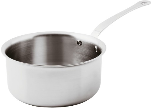 Cratita cu coada Paderno seria 12200  20cm  h10cm  inductie  inox