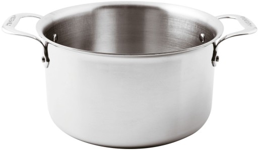 Oala cu 2 manere Paderno seria 12200  24cm  h14cm  inductie  inox