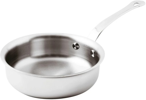 Tigaie adanca Paderno seria 12200  16cm  h5.5cm  inductie  inox