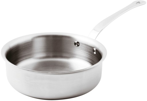 Tigaie adanca Paderno seria 12200  20cm  h7cm  inductie  inox