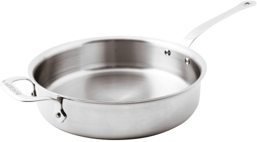 Tigaie adanca Paderno seria 12200  28cm  h7.5cm  inductie  inox