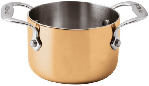 Oala Paderno seria 15600 mini  10cm  h6.5cm  inox - cupru