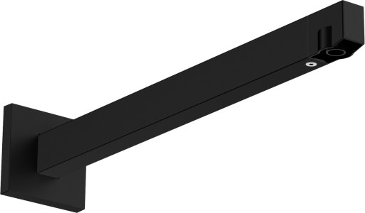 Brat de dus Hansgrohe Pulsify S 390mm montare pe perete  negru mat