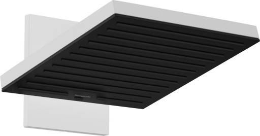 Palarie de dus Hansgrohe Pulsify S 260 EcoSmart  2 tipuri de jet  cu placa de conectare la perete  alb mat