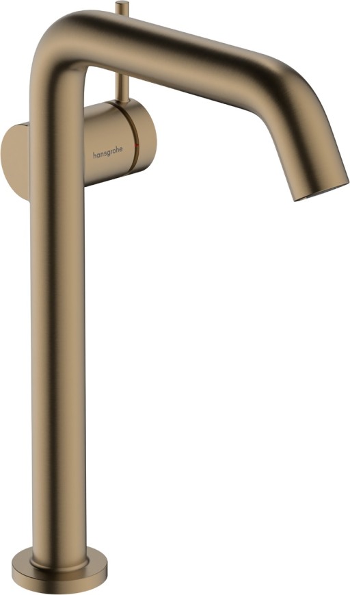 Baterie lavoar Hansgrohe Tecturis S 240 Fine CoolStart EcoSmart+  fara ventil  pentru lavoar tip bol  bronz periat
