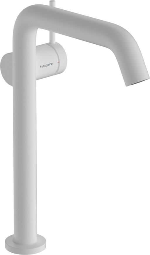 Baterie lavoar Hansgrohe Tecturis S 240 Fine CoolStart EcoSmart+  fara ventil  pentru lavoar tip bol  alb mat