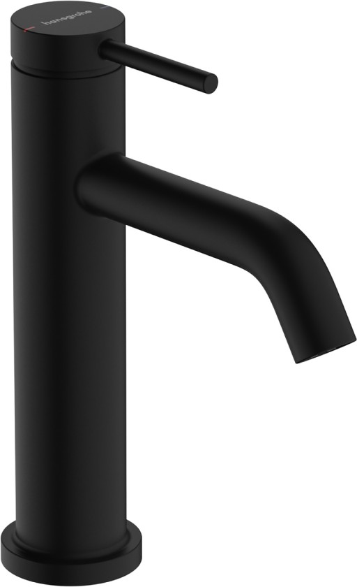 Baterie lavoar Hansgrohe Tecturis S 110 EcoSmart+  ventil pop-up  negru mat
