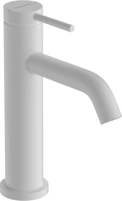 Baterie lavoar Hansgrohe Tecturis S 110 EcoSmart+  ventil pop-up  alb mat