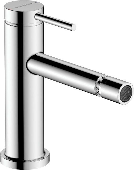 Baterie bideu Hansgrohe Tecturis S  ventil pop-up inclus  crom