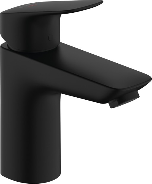 Baterie lavoar Hansgrohe Logis 100 CoolStart  ventil pop-up  negru mat