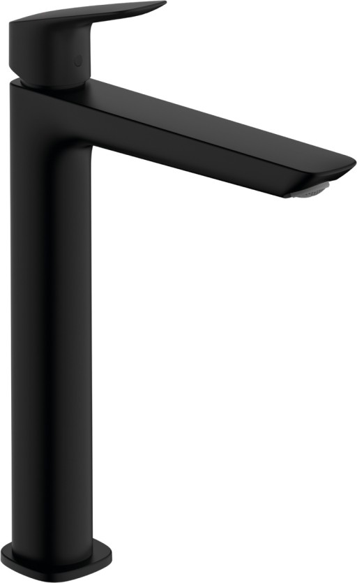 Baterie lavoar Hansgrohe Logis 240 Fine  fara ventil  pentru lavoar tip bol  negru mat