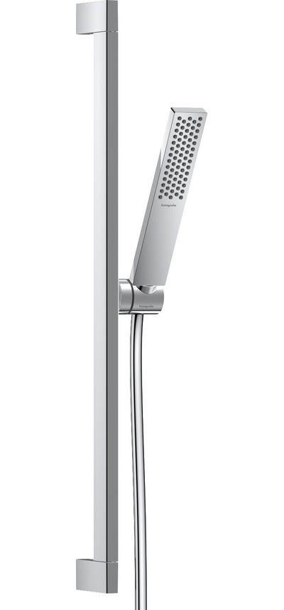 Set de dus Hansgrohe Pulsify E EcoSmart+  cu 1 jet si bara de 0.66 m  crom