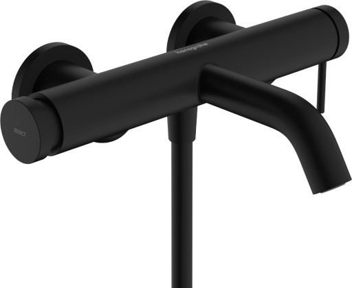 Baterie cada Hansgrohe Tecturis S  negru mat