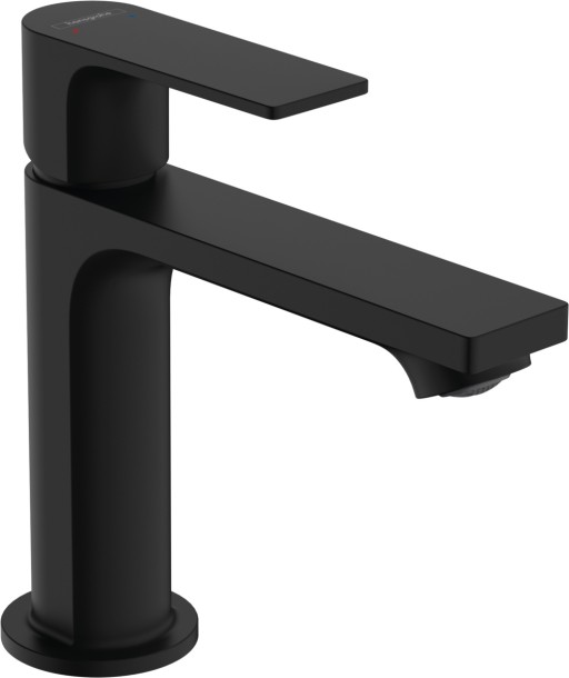 Baterie lavoar Hansgrohe Rebris E 110 Ecosmart  ventil pop-up  negru mat