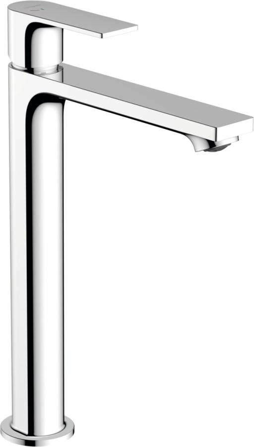 Baterie lavoar Hansgrohe Rebris E 240 CoolStart EcoSmart  fara ventil  pentru lavoar tip bol  crom