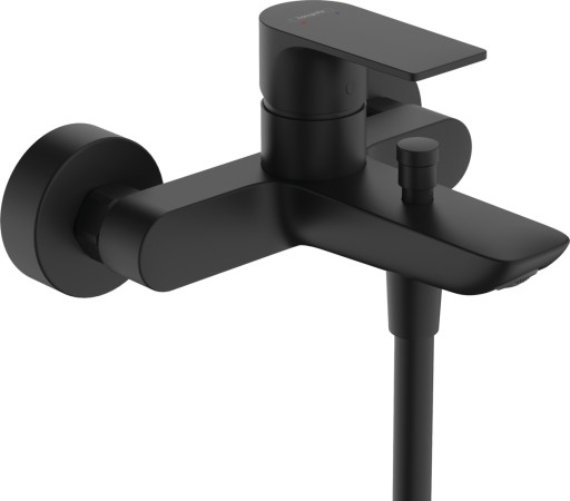 Baterie cada Hansgrohe Rebris E  negru mat