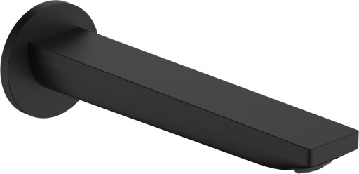 Pipa cada Hansgrohe Rebris E montaj incastrat  20cm  negru mat