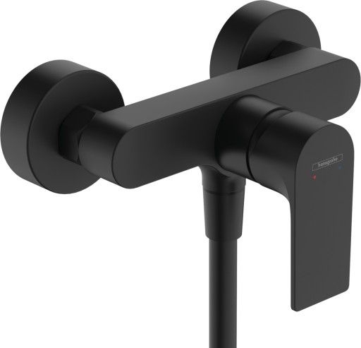 Baterie dus Hansgrohe Rebris E  negru mat