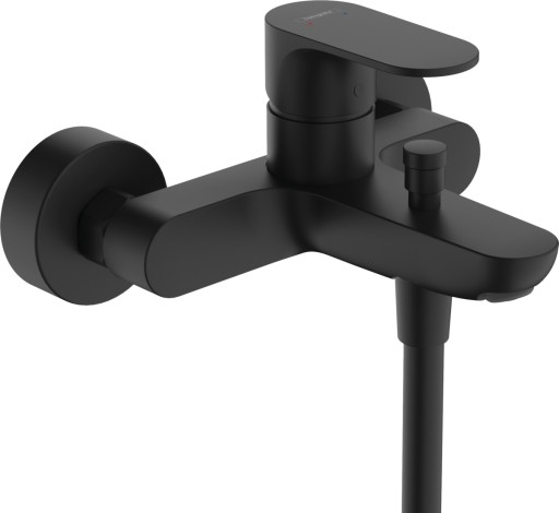 Baterie cada Hansgrohe Rebris S  negru mat