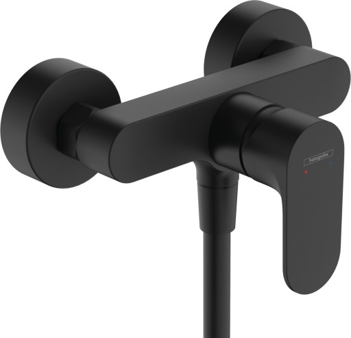 Baterie dus Hansgrohe Rebris S  negru mat