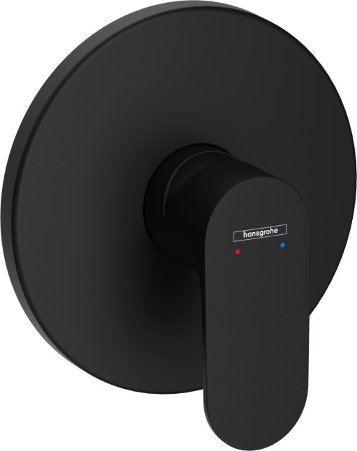 Baterie dus Hansgrohe Rebris S montaj incastrat  necesita corp ingropat  negru mat