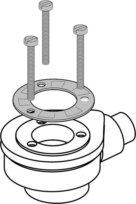 Sifon cadita de dus Villeroy & Boch Tempoplex Plus 90  fara capac