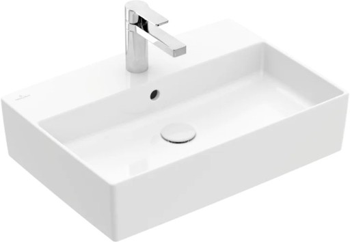 Lavoar tip bol Villeroy & Boch Memento 2.0 CeramicPlus 60x42cm cu preaplin  Alb Alpin