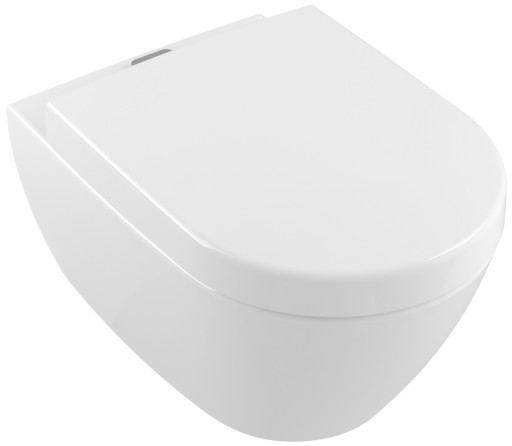 Vas WC suspendat Villeroy & Boch Subway 2.0 ViFresh CeramicPlus56x37cm  DirectFlush si suprafata AntiBac  alb Alpin