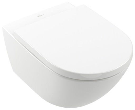 Vas WC suspendat Villeroy & Boch Subway 3.0 CeramicPlus 56x37cm  TwistFlush  alb Alpin