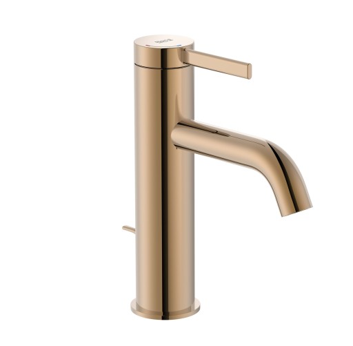 Baterie lavoar Roca Ona Cold Start  ventil pop-up  rose gold