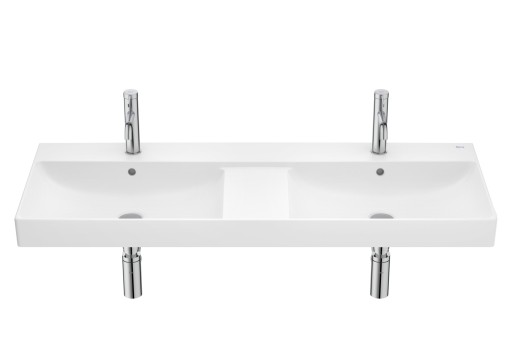 Lavoar dublu Roca Ona 120x46cm  alb mat