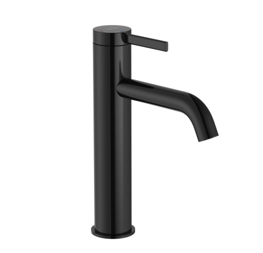 Baterie lavoar Roca Ona M Cold Start  ventil click-clack  titanium black