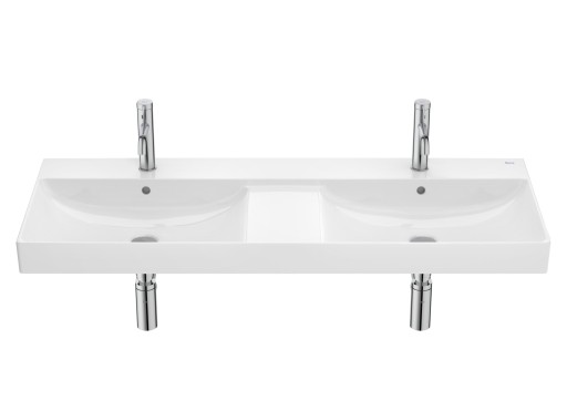 Lavoar dublu Roca Ona 120x46cm  alb