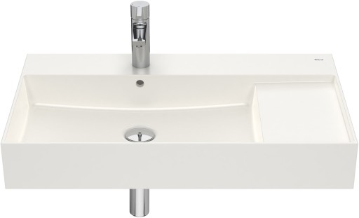 Lavoar Roca Inspira Square 800x490mm  montare pe mobilier  bej