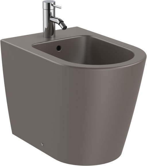 Bideu Roca Inspira Round back-to-wall  370x560cm  cafea