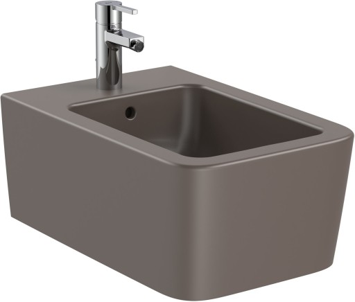 Bideu suspendat Roca Inspira Square 370x560cm  cafea