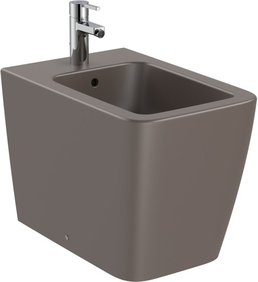 Bideu Roca Inspira Square back-to-wall  370x560cm  cafea